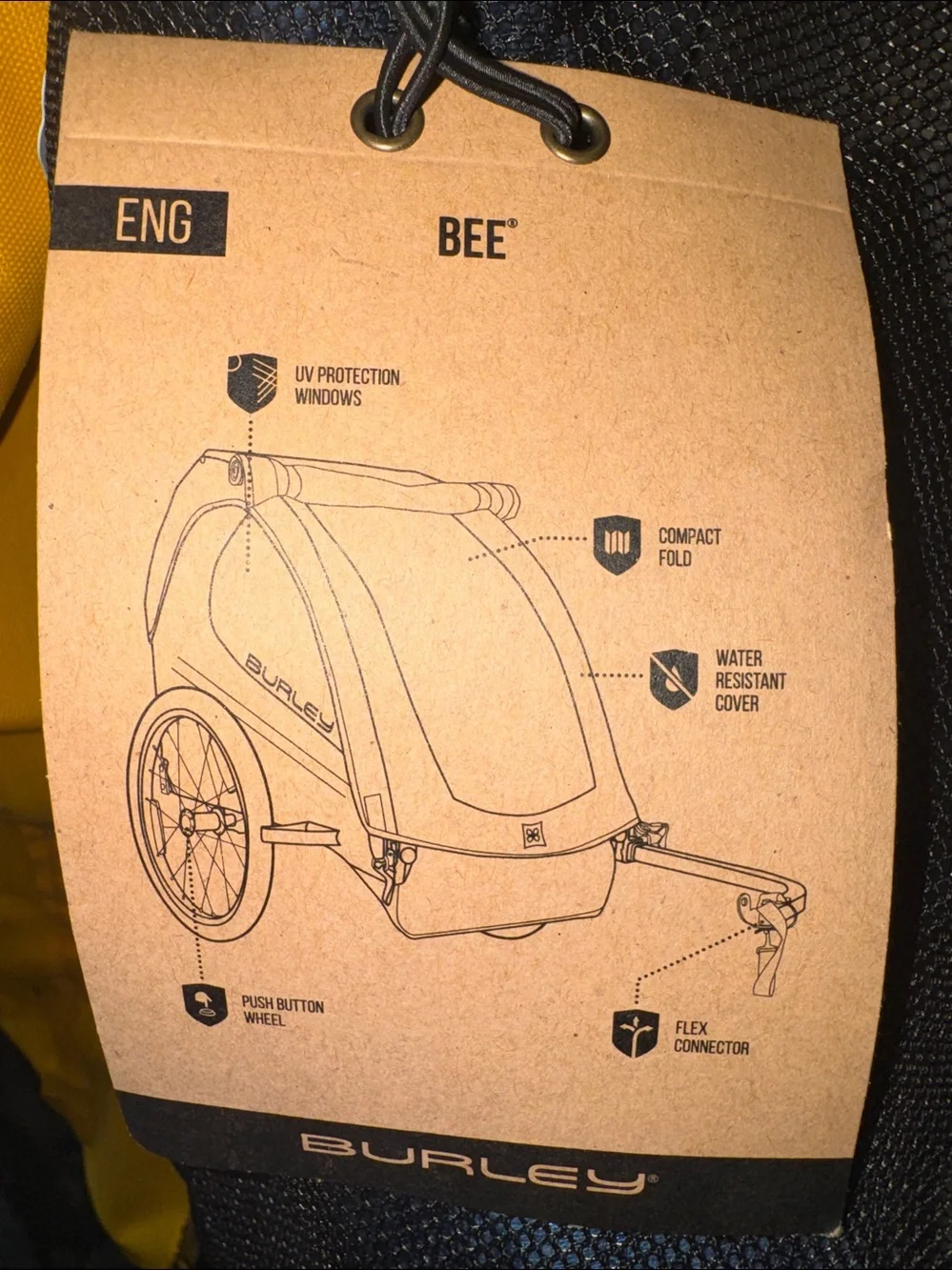 Burley ‘BEE’ nwt!